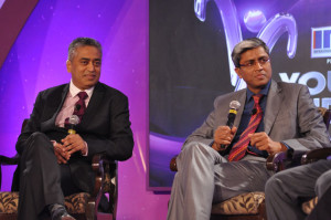 Rajdeep Sardesai and Ashutosh