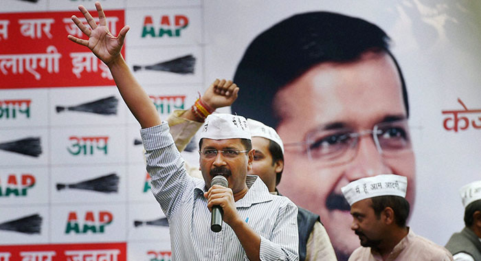 Arvind Kejriwal of Aam Aadmi Party