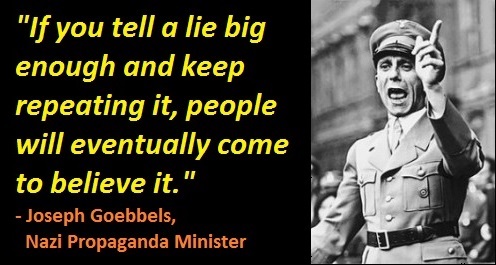 Big lie poster