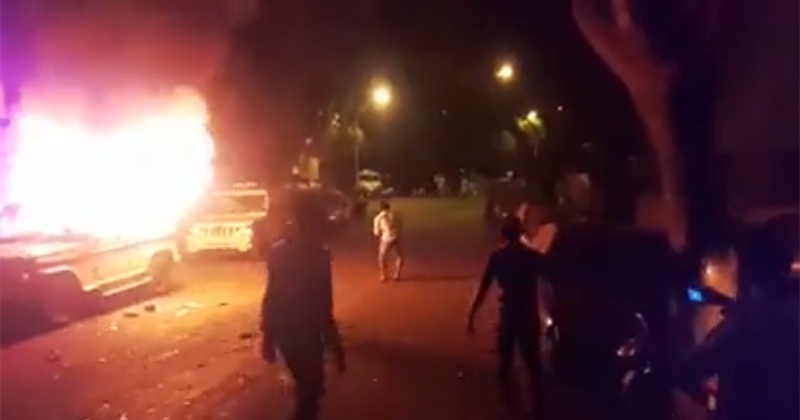 Muslim mob goes on rampage over Facebook post