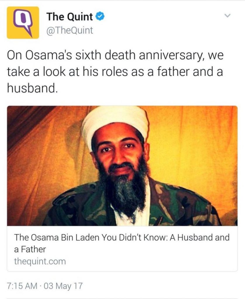 Quint on Osama