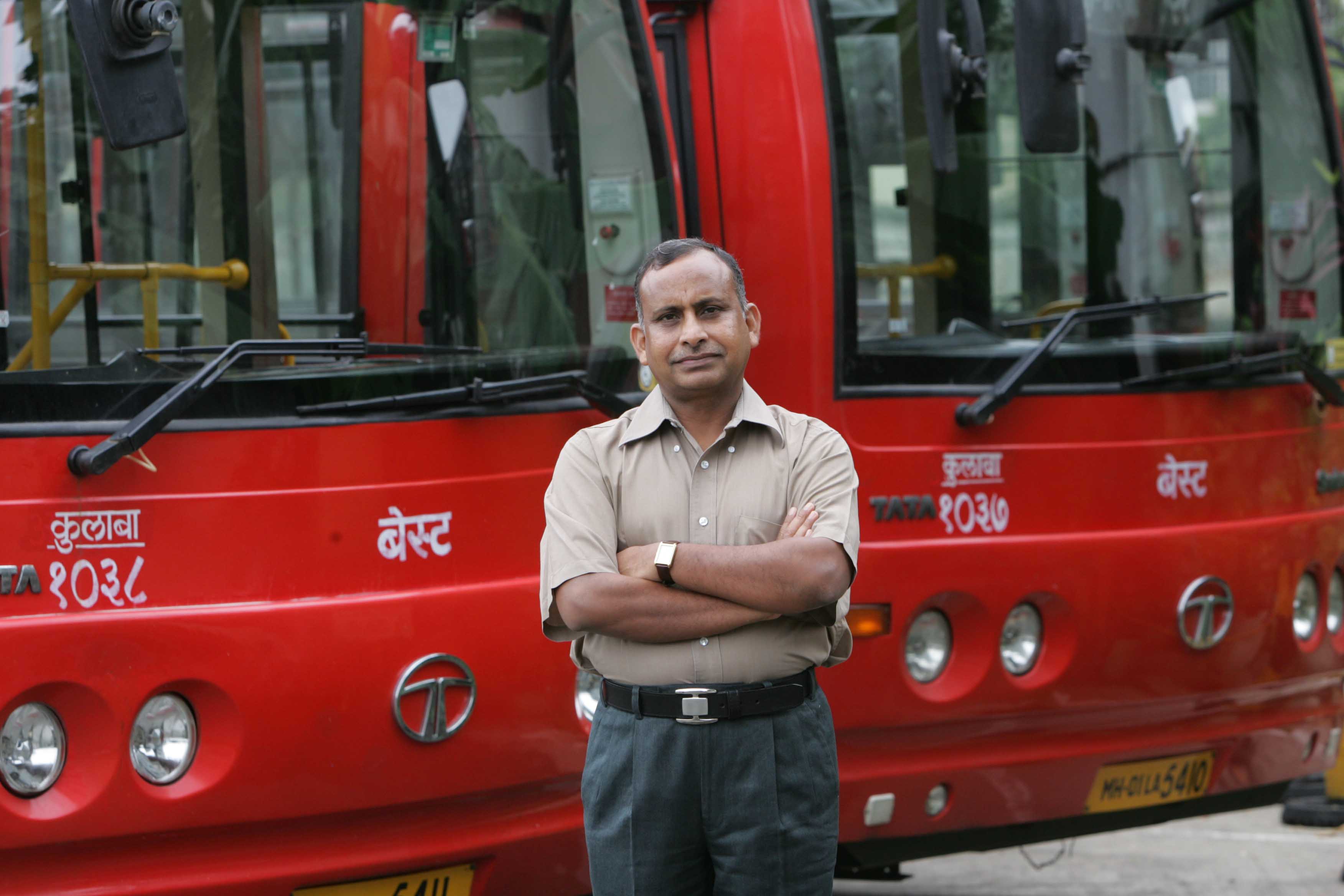 Uttam Khobragade, GM, BEST (Vikas Khot/Hindustan Times via Getty Images)