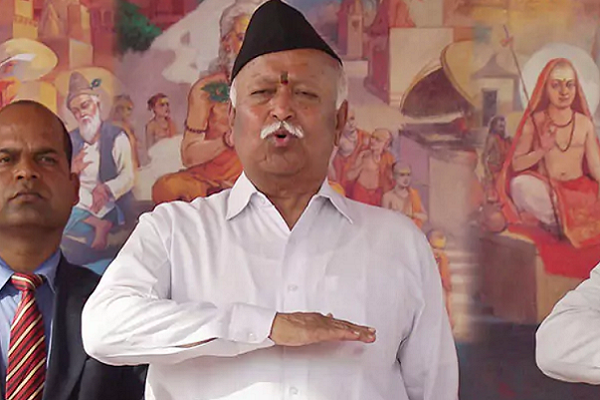 Rashtroday 2018: At a massive RSS meet in Meerut, Mohan Bhagwat clamours for all Hindus to unite