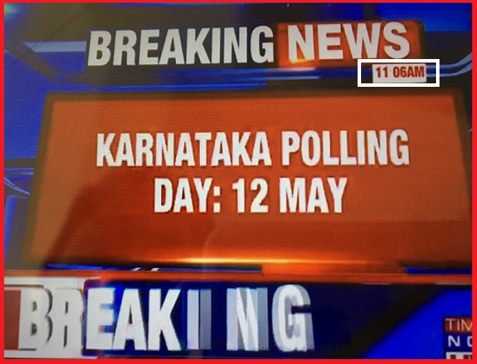 Fact check: Did the BJP really know Karnataka poll dates in advance as alleged by some journalists?