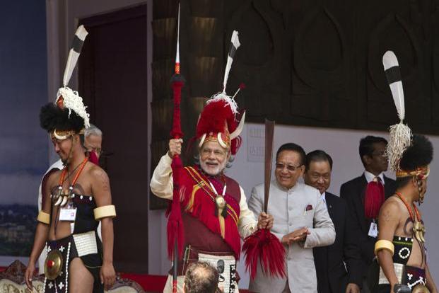 Tongpang Ozukum, PWD Minister of Nagaland roots for Hindi in breaking barriers and enabling Nagas to converse with outside world