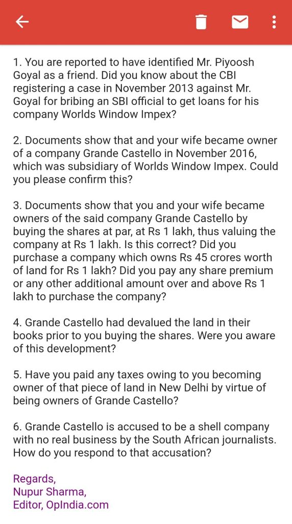 Questions for Kapil Sibal