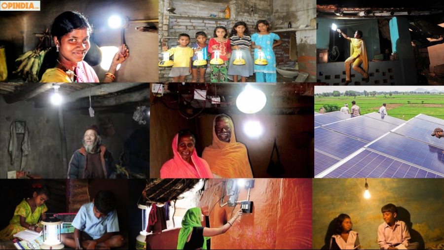All villages in India have been brought into the National power grid