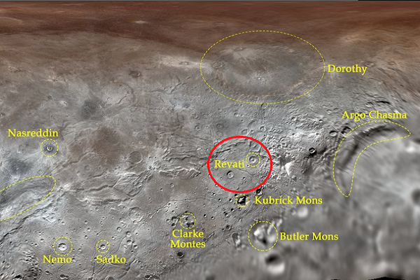 Crater on Pluto's largest moon named after Mahabharata character 'Revati' by International Astronomical Union