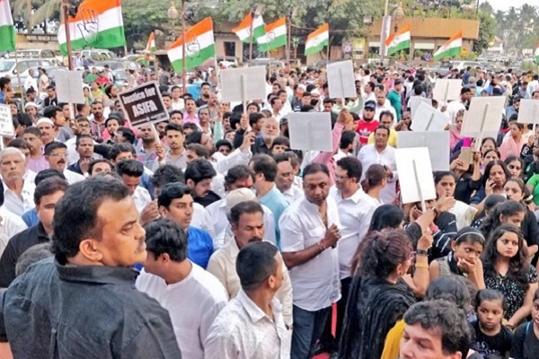 Colleague accuses Youth Congress workers of molesting her during Kathua and Unnao rape protest