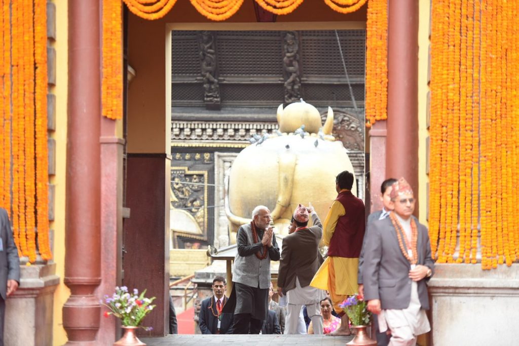 PM visited Pashupatinath in Kathmandu
