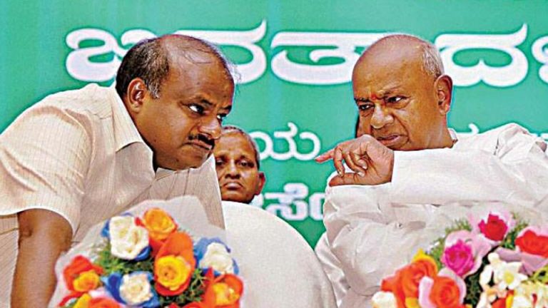 Deve Gowda sick of Congress’ dominance, threatens to contest alone unless Congress behaves