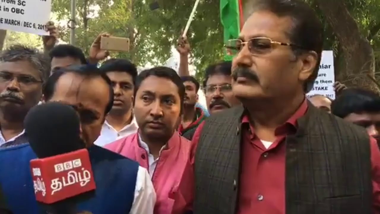 the devendra kula vellalars are demanding exclusion from the SC list