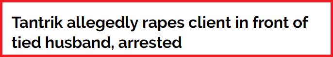 Media and its ability to give a 'Hindu spin' to crimes committed by Muslims