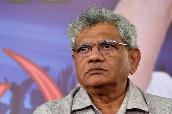 Sitaram Yechury stopped at Srinagar Airport, sent back to Delhi