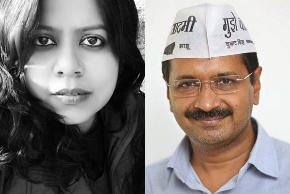 Sexual slurs and abuses hurled at a girl after she cracks a joke on Arvind Kejriwal