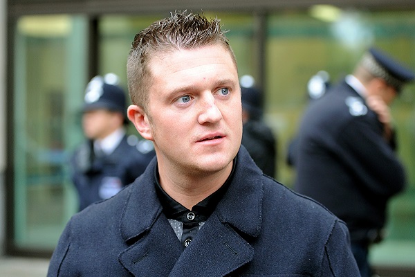 Activist Tommy Robinson who was arrested for reporting about paedophile gangs, released on bail