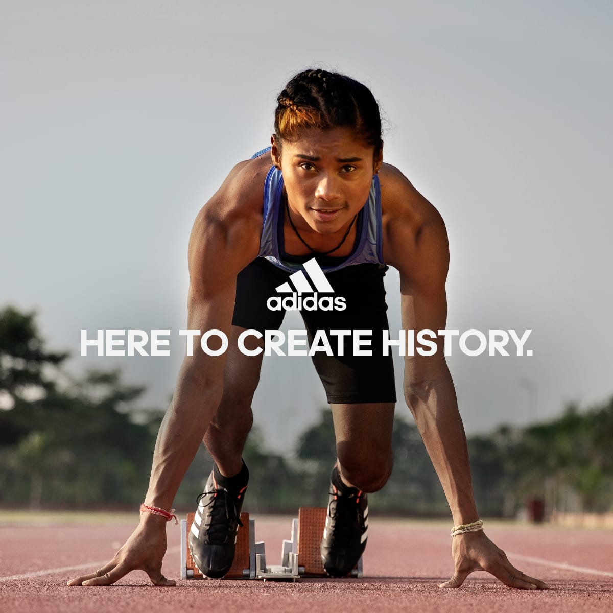 Adidas Hima Dased Signs endorsement deal with the sprinting sensation