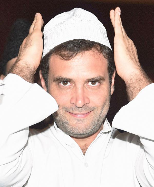 Temple run beckoning Rahul gandhi in Madhya Pradesh