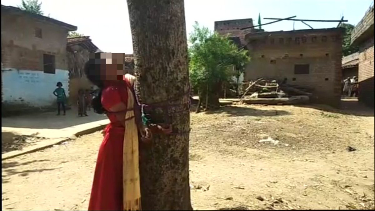 18-year old thrashed for running away with a man