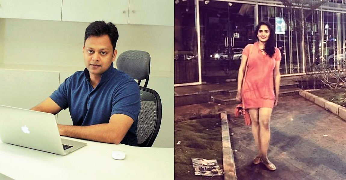 Abhinav Khare and Sonam Mahajan