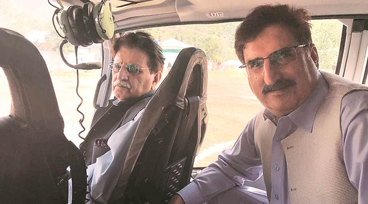 Pok official entered Indian territory in a helicopter