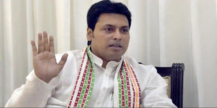CM of Tripura Biplab Deb