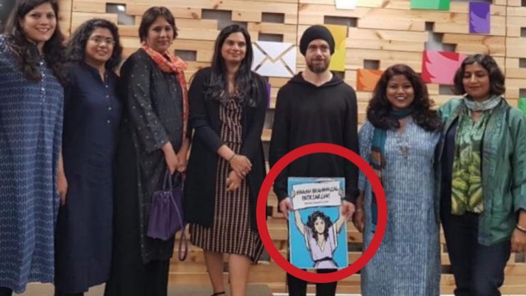 Smashing Brahminical patriarchy to quashing FIR: Jack Dorsey says he held placard without understanding meaning