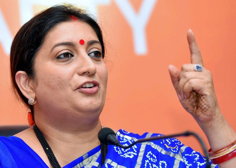 Watch: Giant slayer Smriti Irani takes oath as MP of Amethi, gets the longest applause by members of parliament