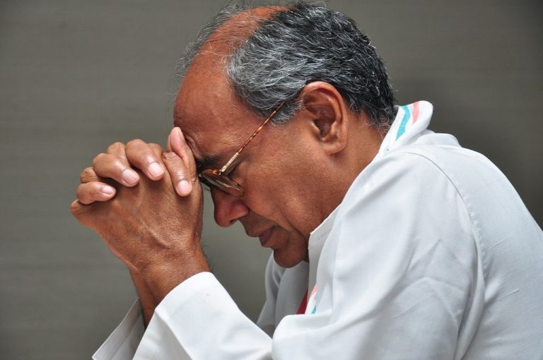Congress leader Digvijaya Singh skips casting his vote in the Lok Sabha elections