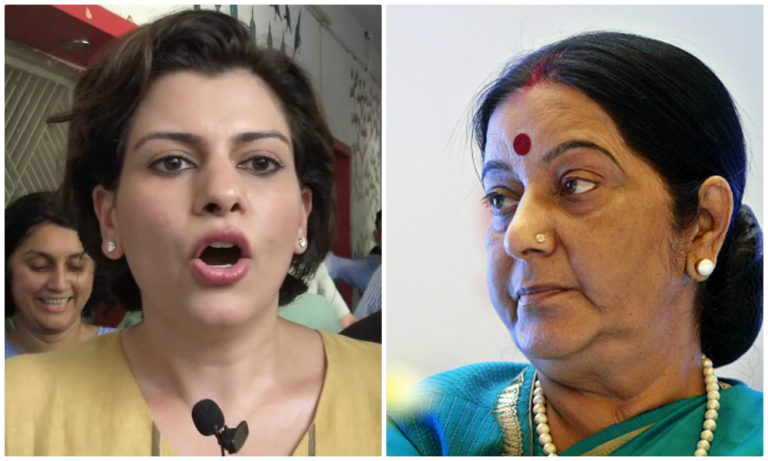 Nidhi Razdan gets pulled up by Sushma Swaraj for misleading tweet on Gurudwara Kartarpur Sahib