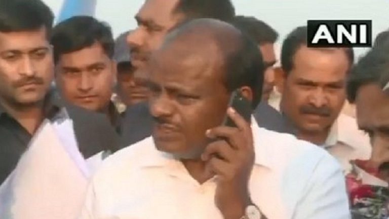 Complaint filed against Karnataka CM HD Kumaraswamy by activist for his encounter order video