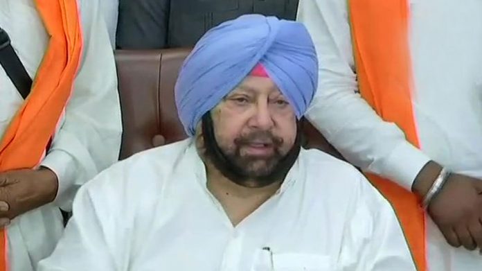 Amarinder Singh defends tractor burning congress workers