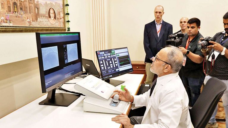 Ahmedabad: Doctor uses robotic arm to remotely operate on a patient 35 km away