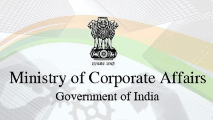 Ministry of corporate affairs