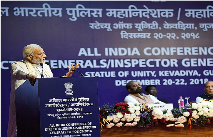 PM Modi announces Sardar Patel Award for National Integration at  DGP/IGP conference in Gujarat