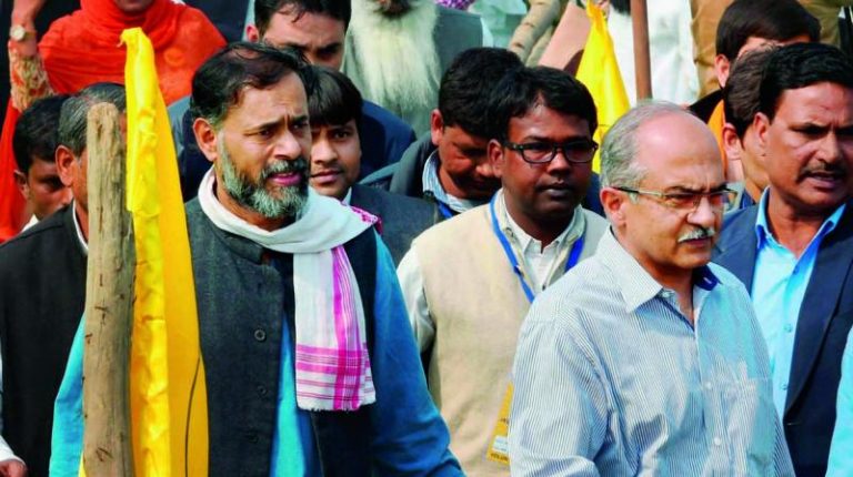 Yogendra Yadav’s Swaraj India not to join the grand alliance without “due consideration”