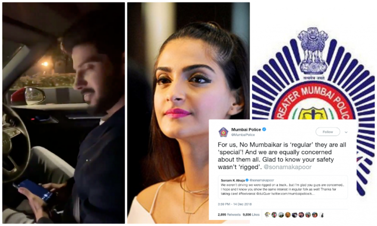 Mumbai Police teaches a lesson in humility to ‘special’ Sonam Kapoor