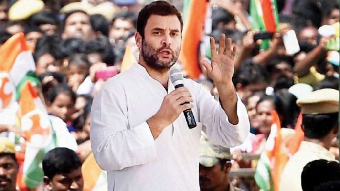 Farmers protest against Rahul Gandhi for the Samrat Cycle 'land grab' case by Rajiv Gandhi Trust