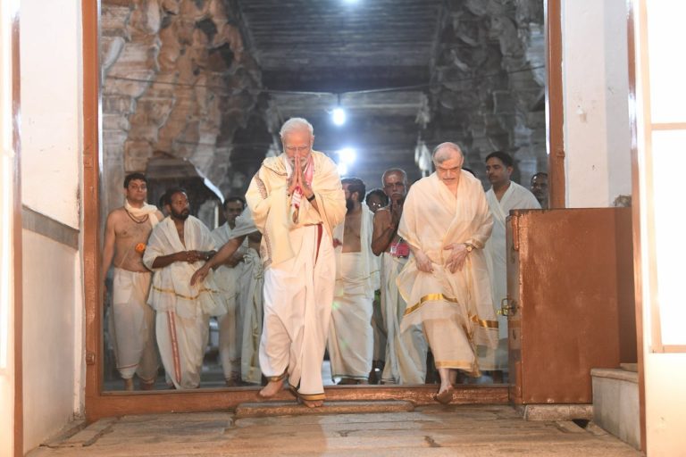 Conduct of the Communist government in Sabarimala will go down in history as one of the most sinful behaviours: PM Modi