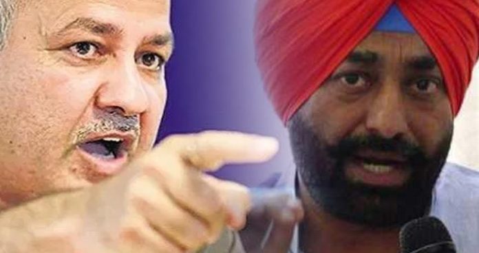Manish Sisodia and Sukhpal Khaira