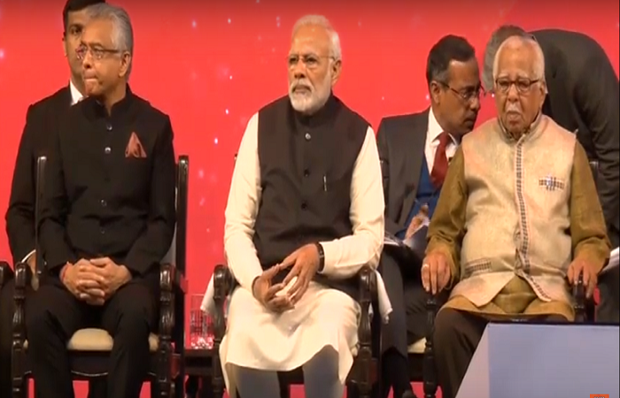 PM Modi takes a dig at Rajiv Gandhi at the 15th Pravasi Bharatiya Divas at Varanasi