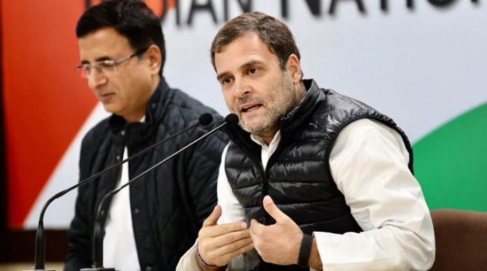 Rahul Gandhi press conference