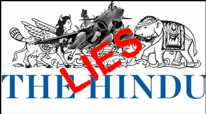 The Hindu deliberately distorts MoD document to spread Fake News on the Rafale Deal