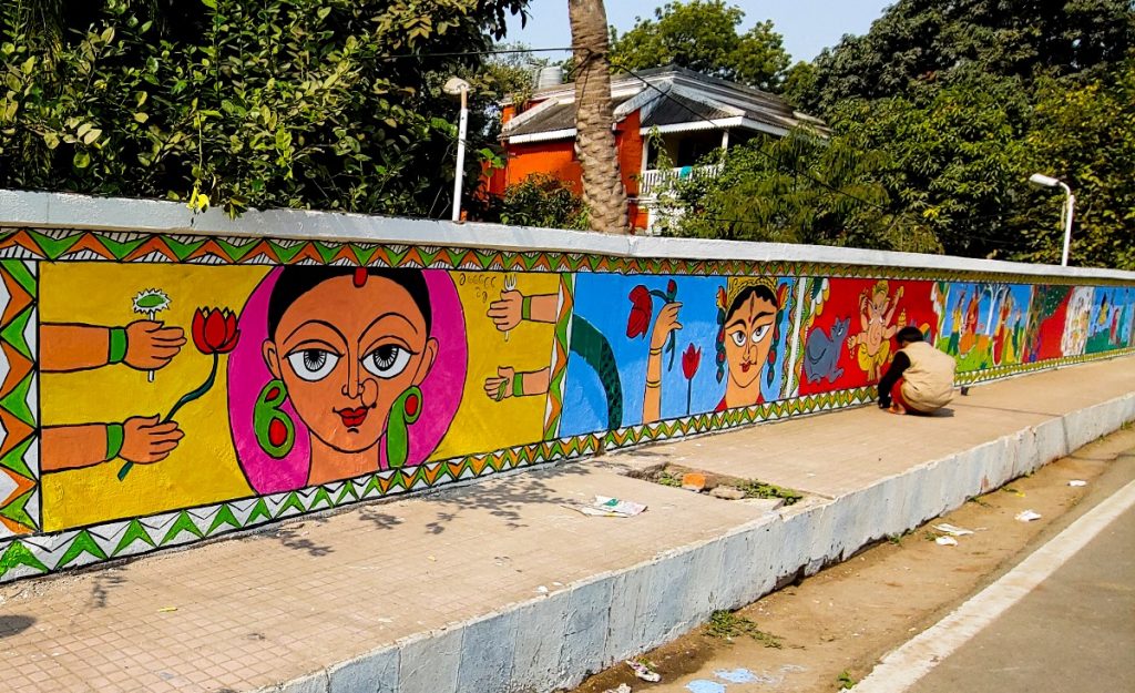 Patna roads paintings