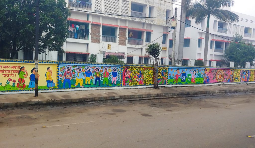 Patna roads paintings