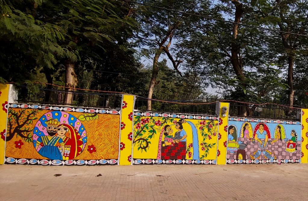 Patna roads paintings