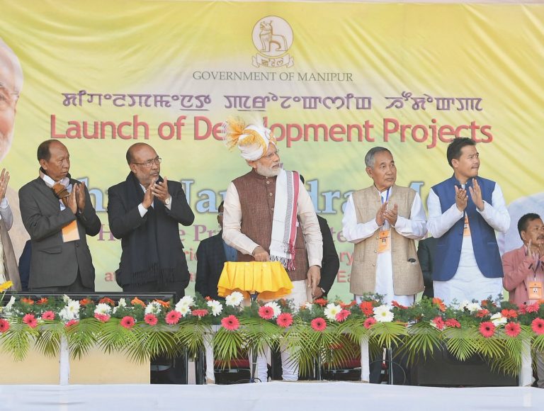 PM Modi inaugurates development projects in Manipur, highlights previous govt’s incompetence