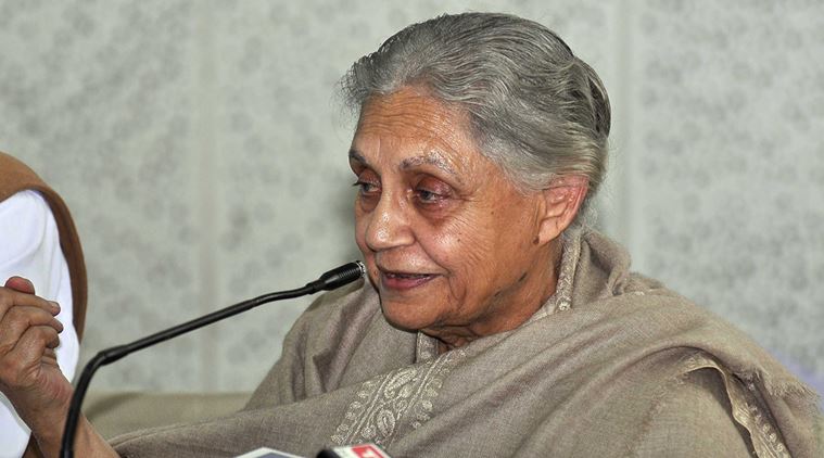 Delhi Congress chief Sheila Dikshit hits out at Arvind Kejriwal, says Congress will highlight AAP’s ‘propaganda’