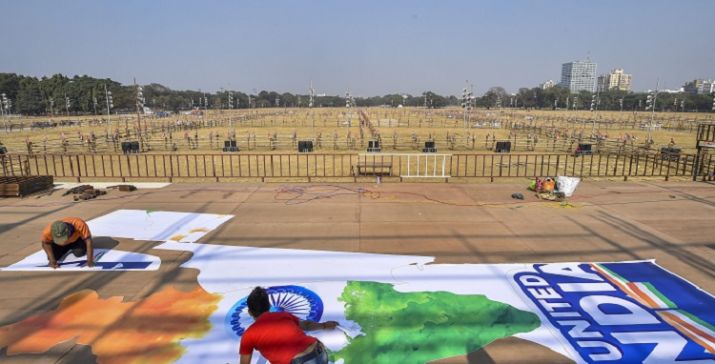 Opposition rally in Kolkata: Crowd nowhere near the 50 lakh mark as projected, many left mid-way