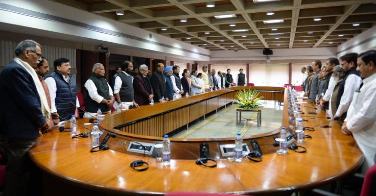 One day after supporting the government, opposition parties back to theatrics by politicising the airstrikes against Pakistan